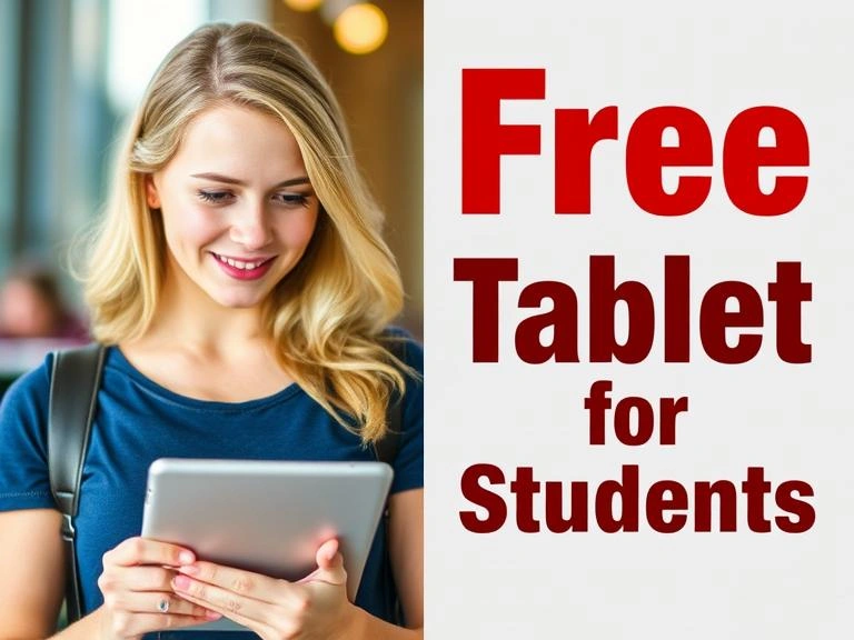 Free Tablet for College Students