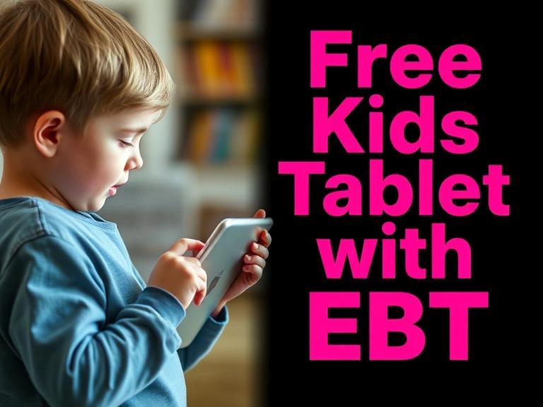 Free Tablet with EBT for kids